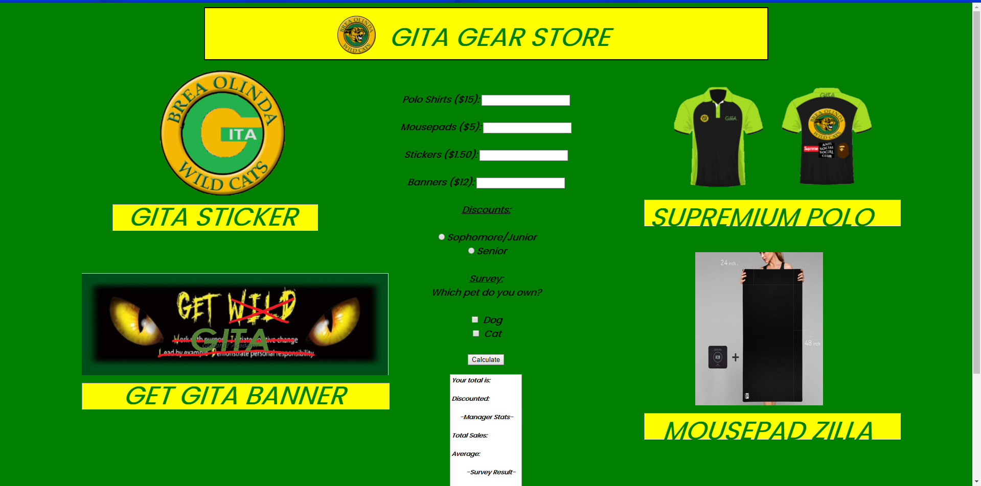 Gita Store Upgraded